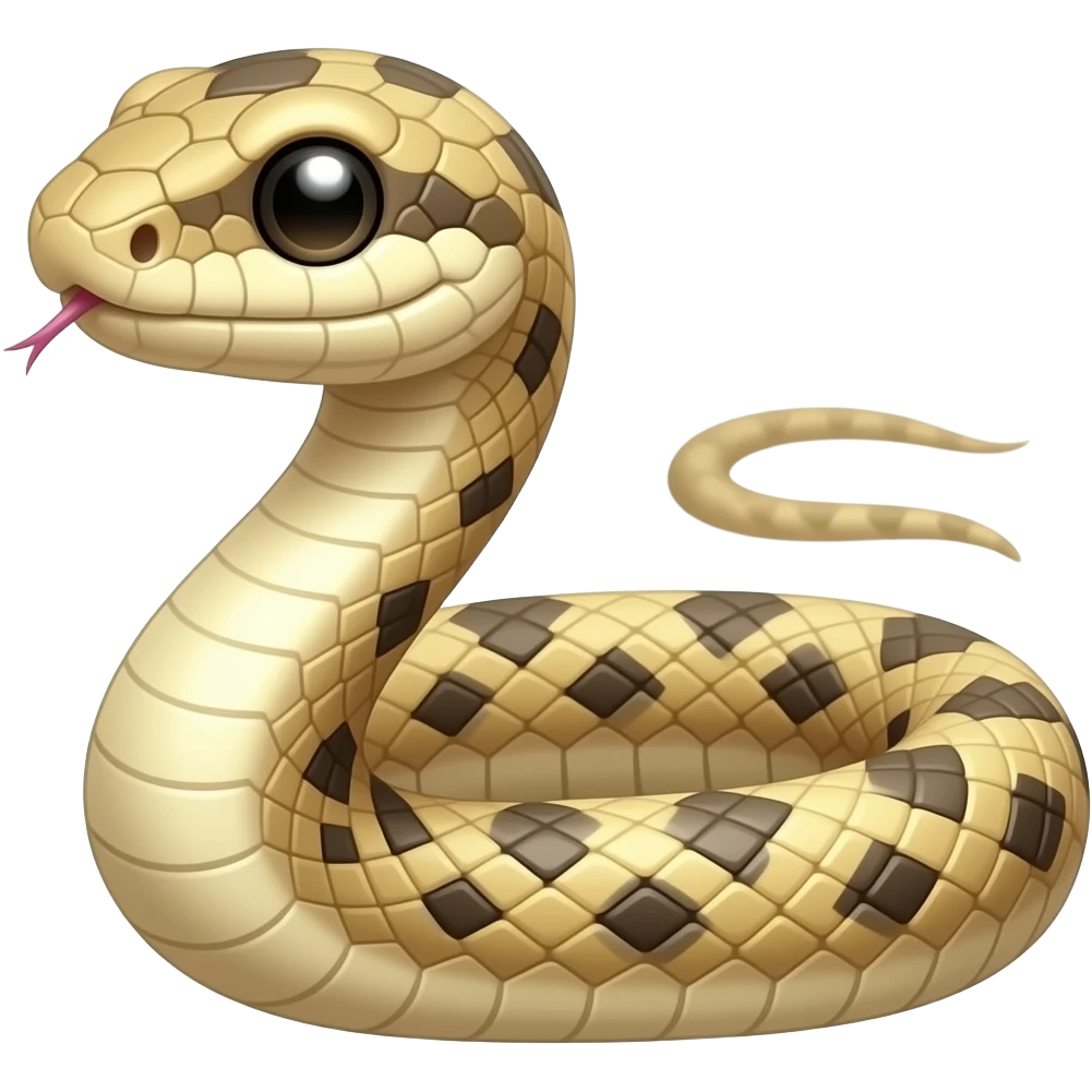 Baby snake emoji (full body) emoji