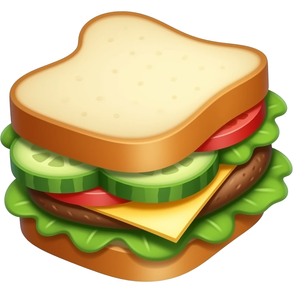 fish sandwich no cucumbers emoji
