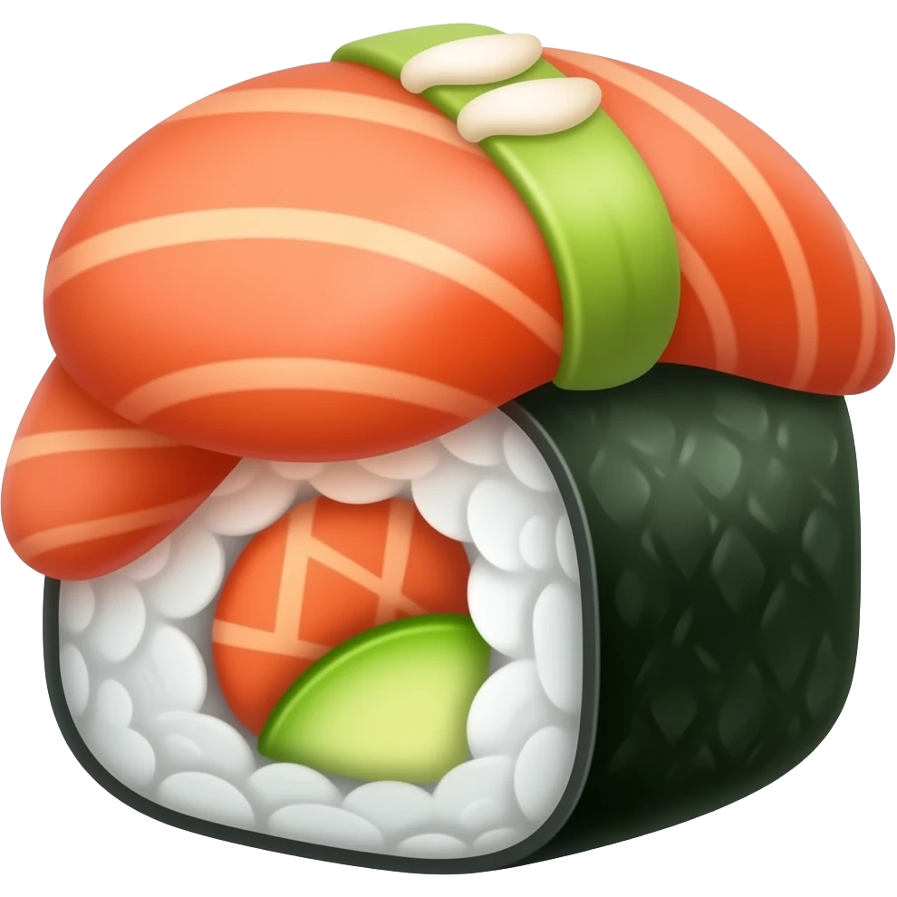 crea un emoji de un sushi emoji