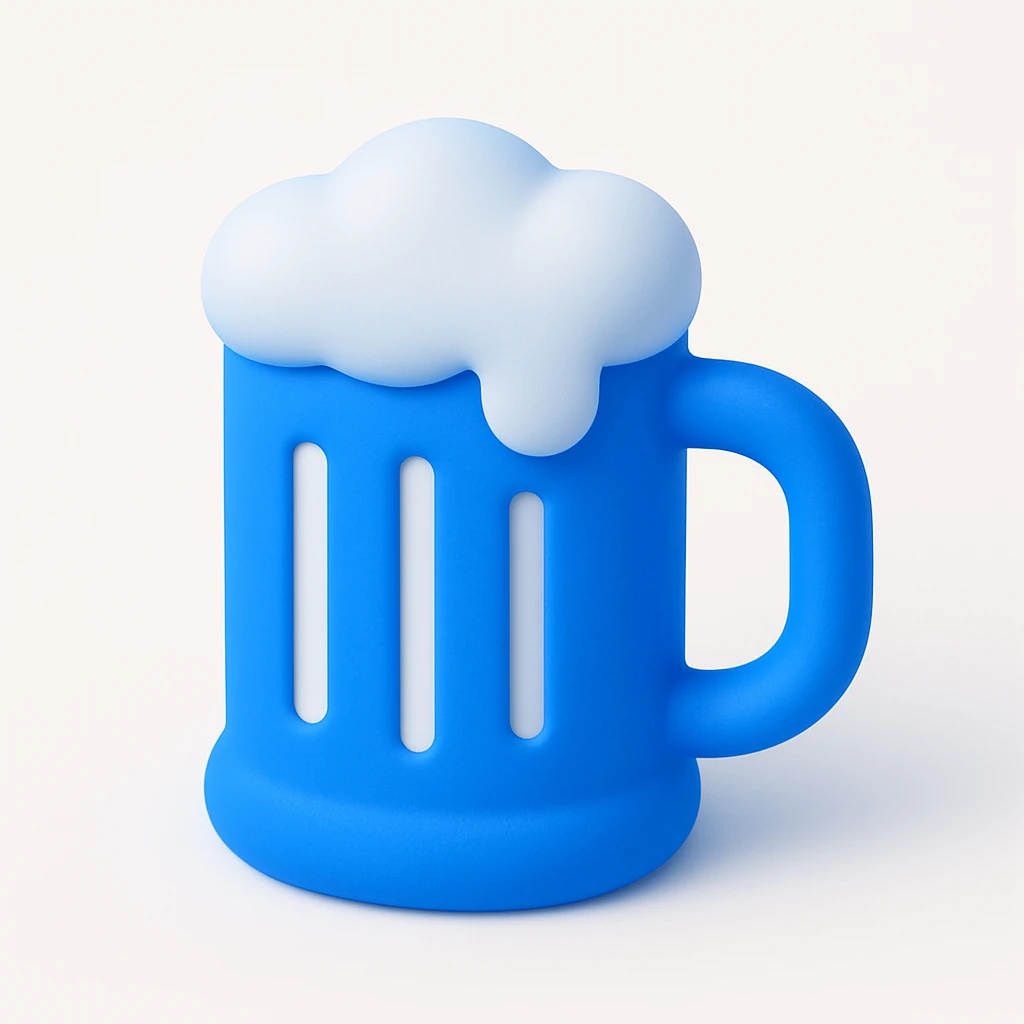 beer mug emoji