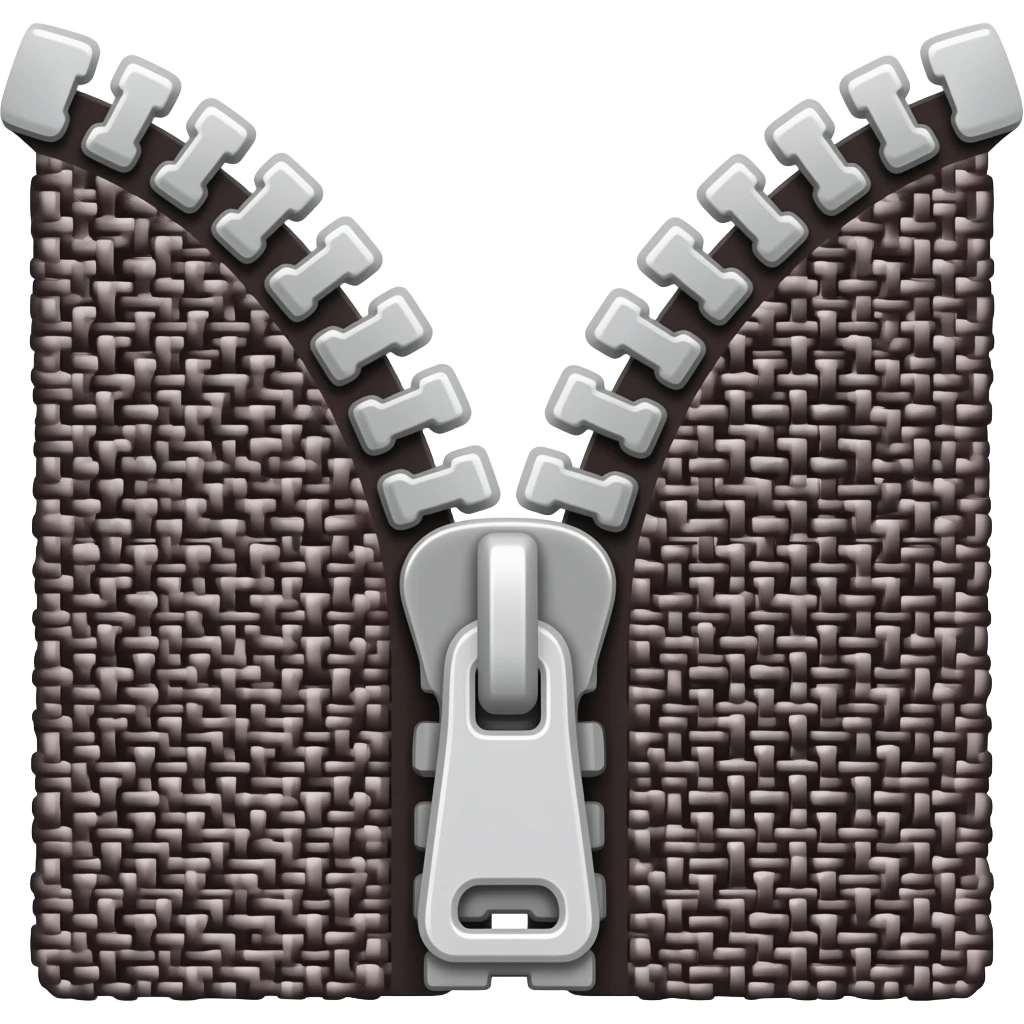 Zipper emoji