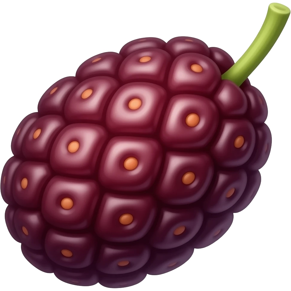 Mulberry emoji