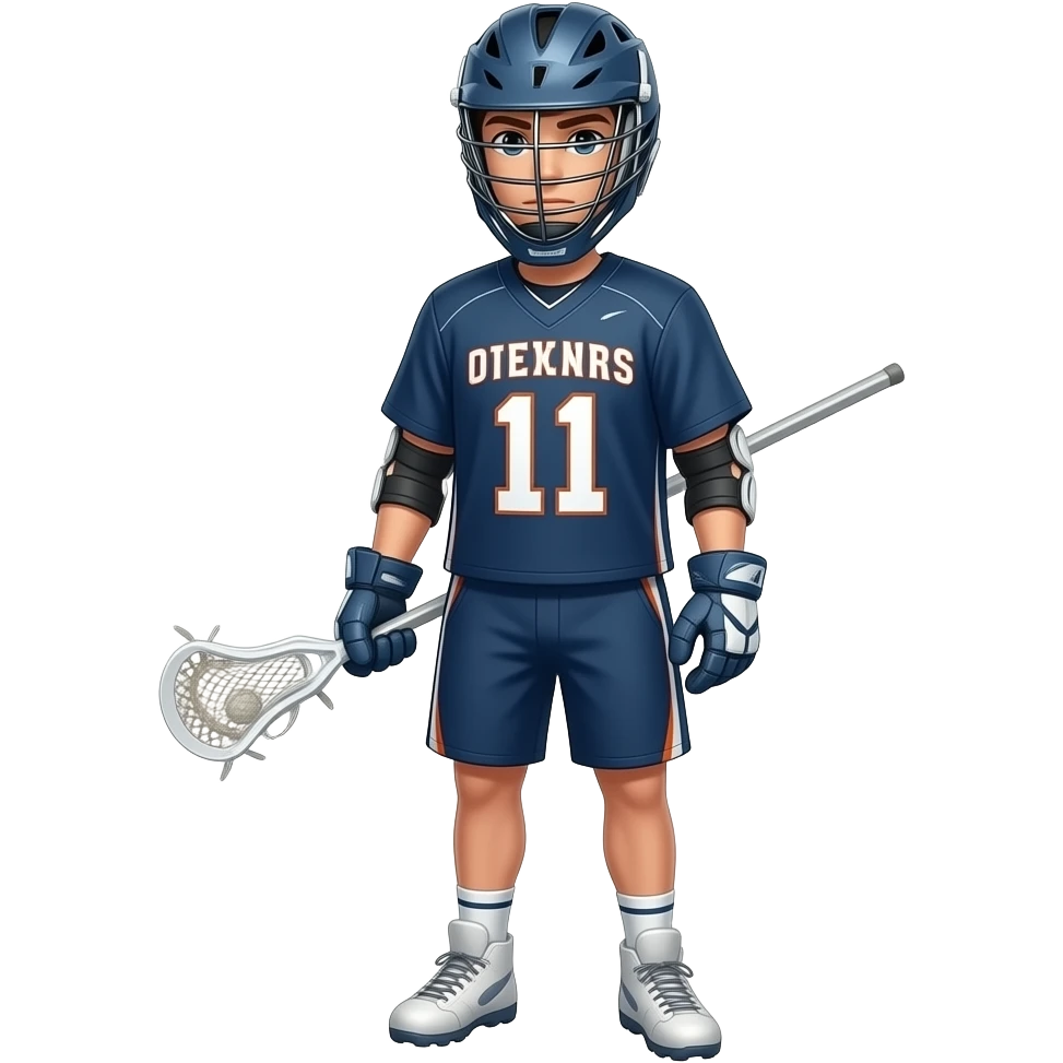 boy team lacrosse player emoji