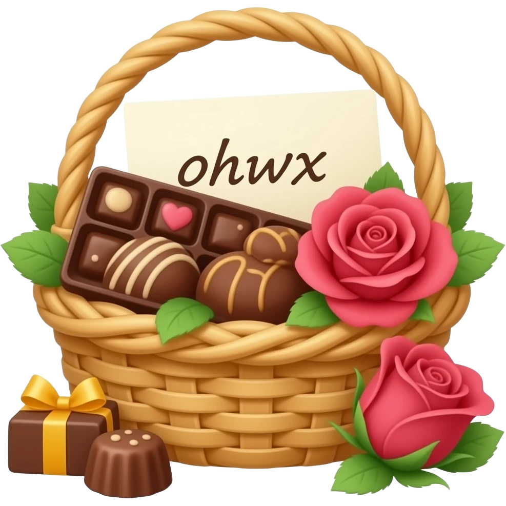 Gift basket emoji