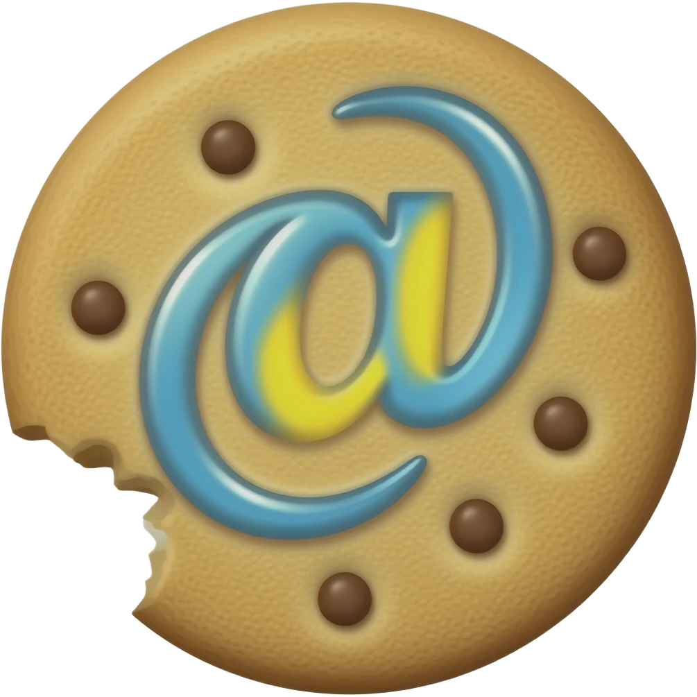 internet logo cookie eaten emoji