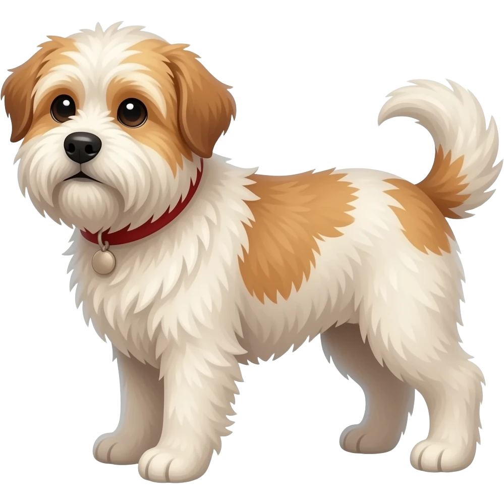 un perro rifludo emoji