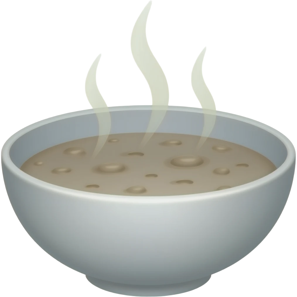 Steaming Bowl emoji