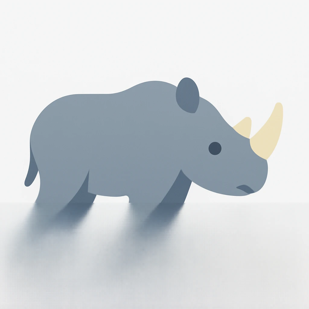 Rhino emoji