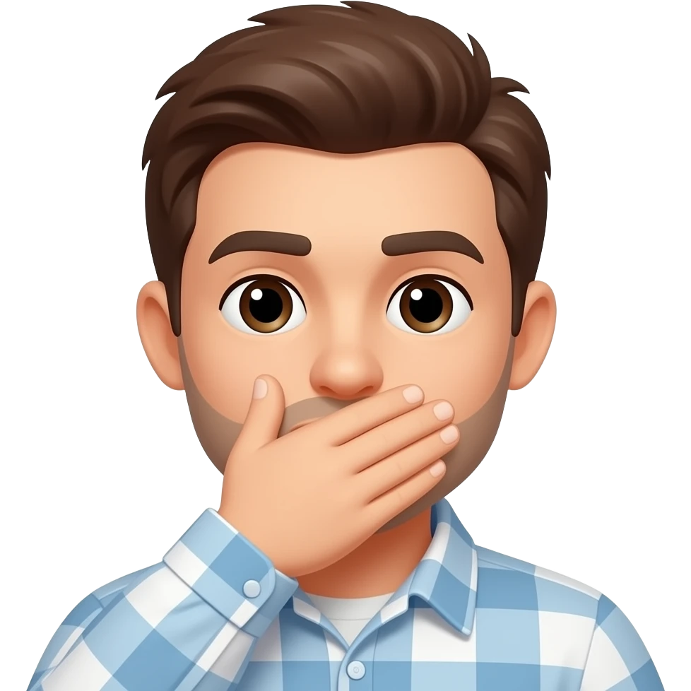 xxx  cover  mouth emoji