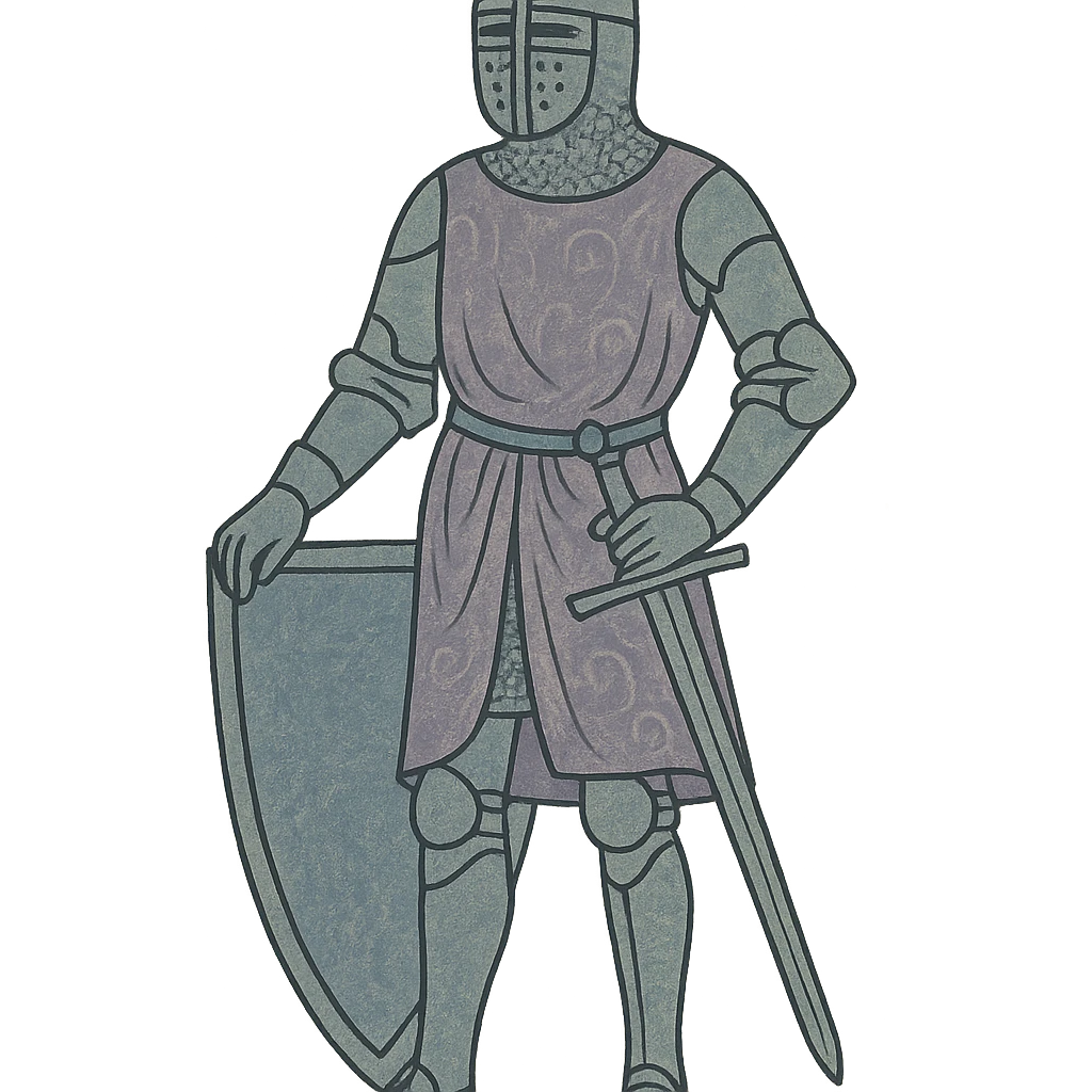 knight in a armor emoji