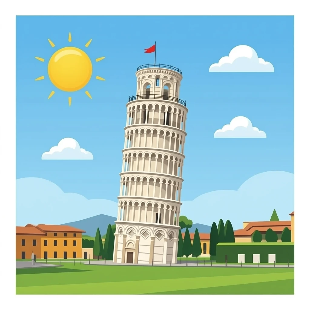 torre di pisa emoji