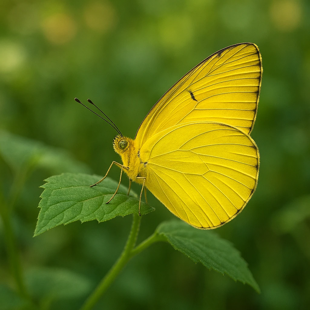 yellow butterfly emoji
