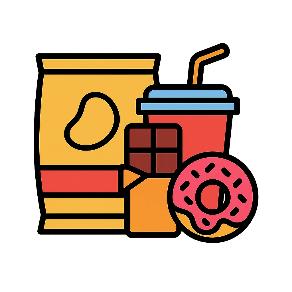 variety of snack foods emoji