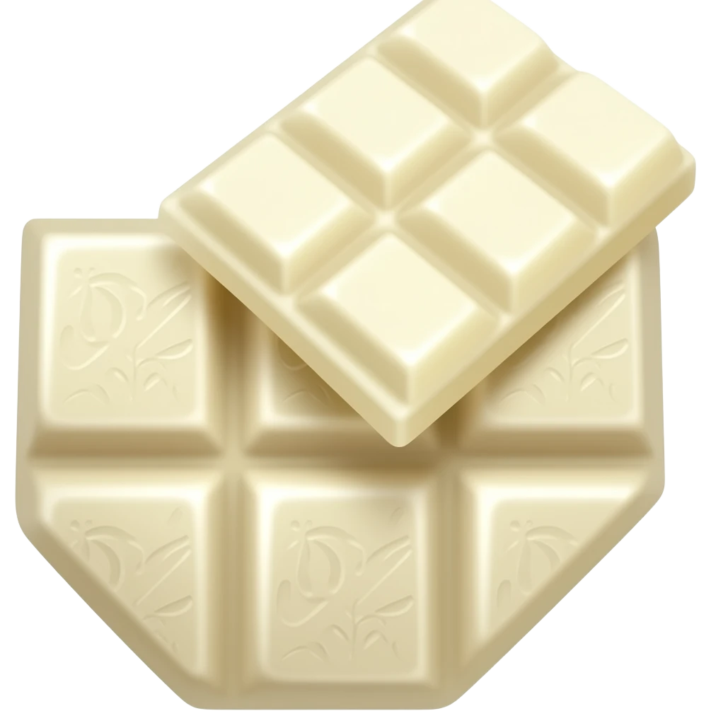 White chocolate emoji