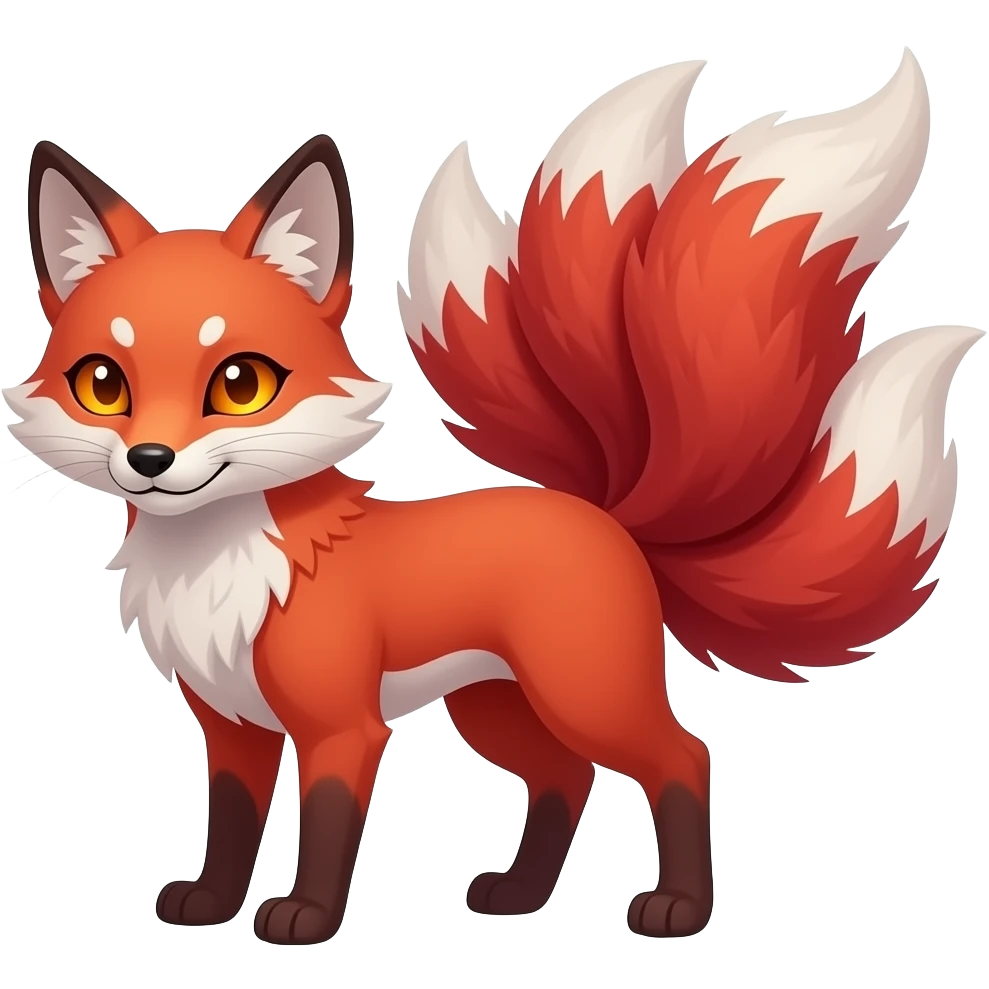 Ninetail fox emoji