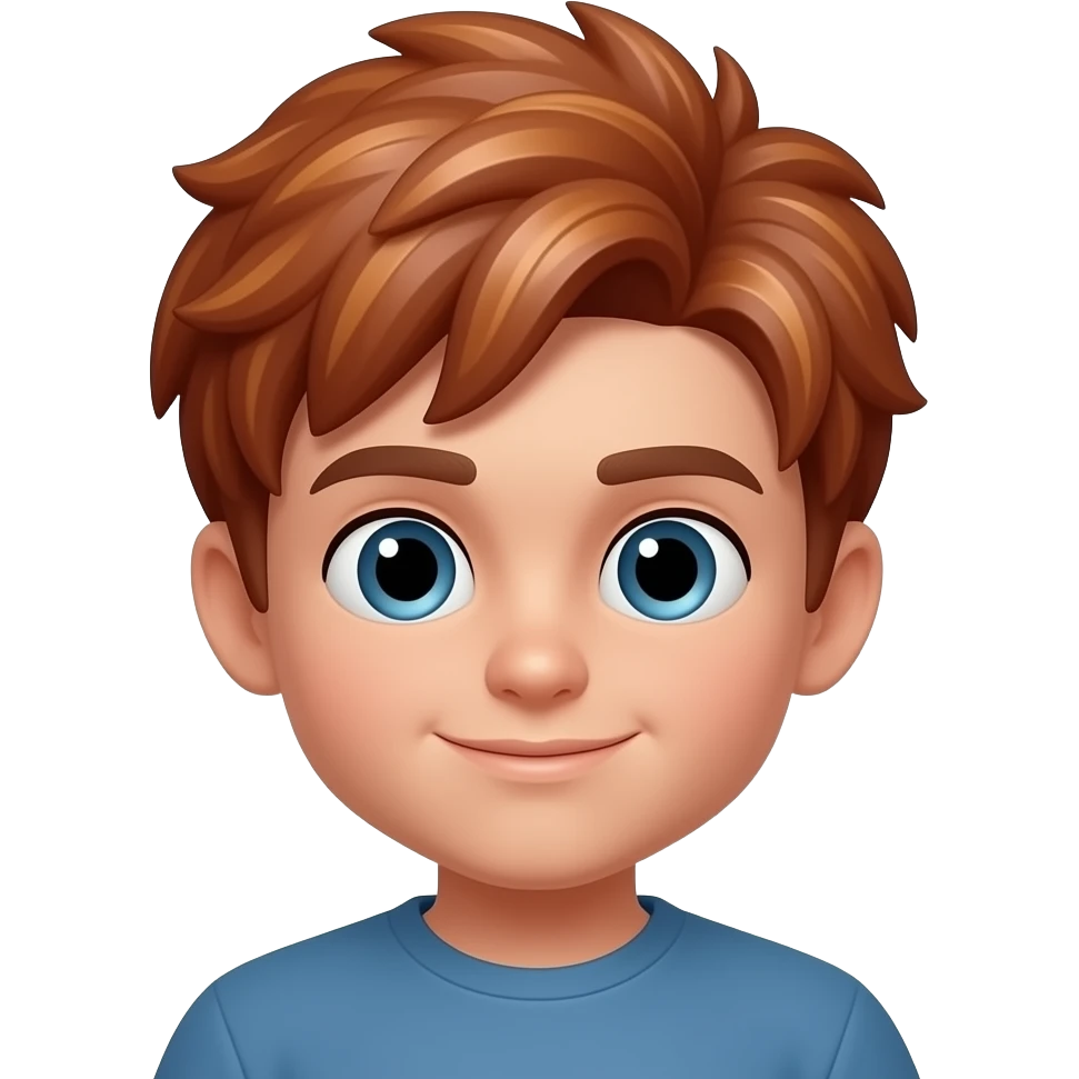 Roblox  bacon hair boy poofy hair emoji