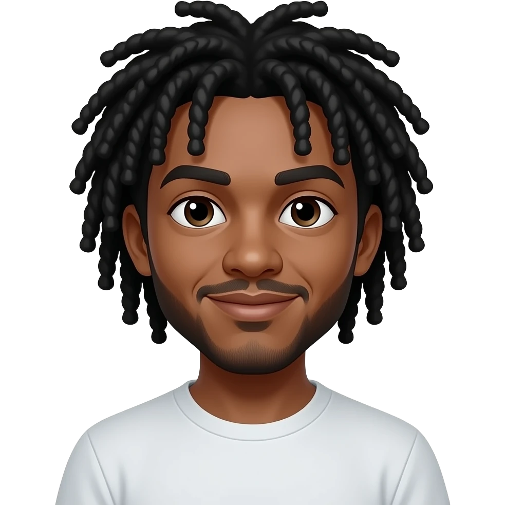 Dreadlocs black png emoji