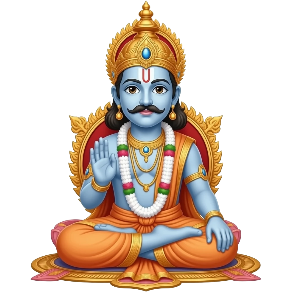 Yamraj vaise ke upar baithe hue emoji