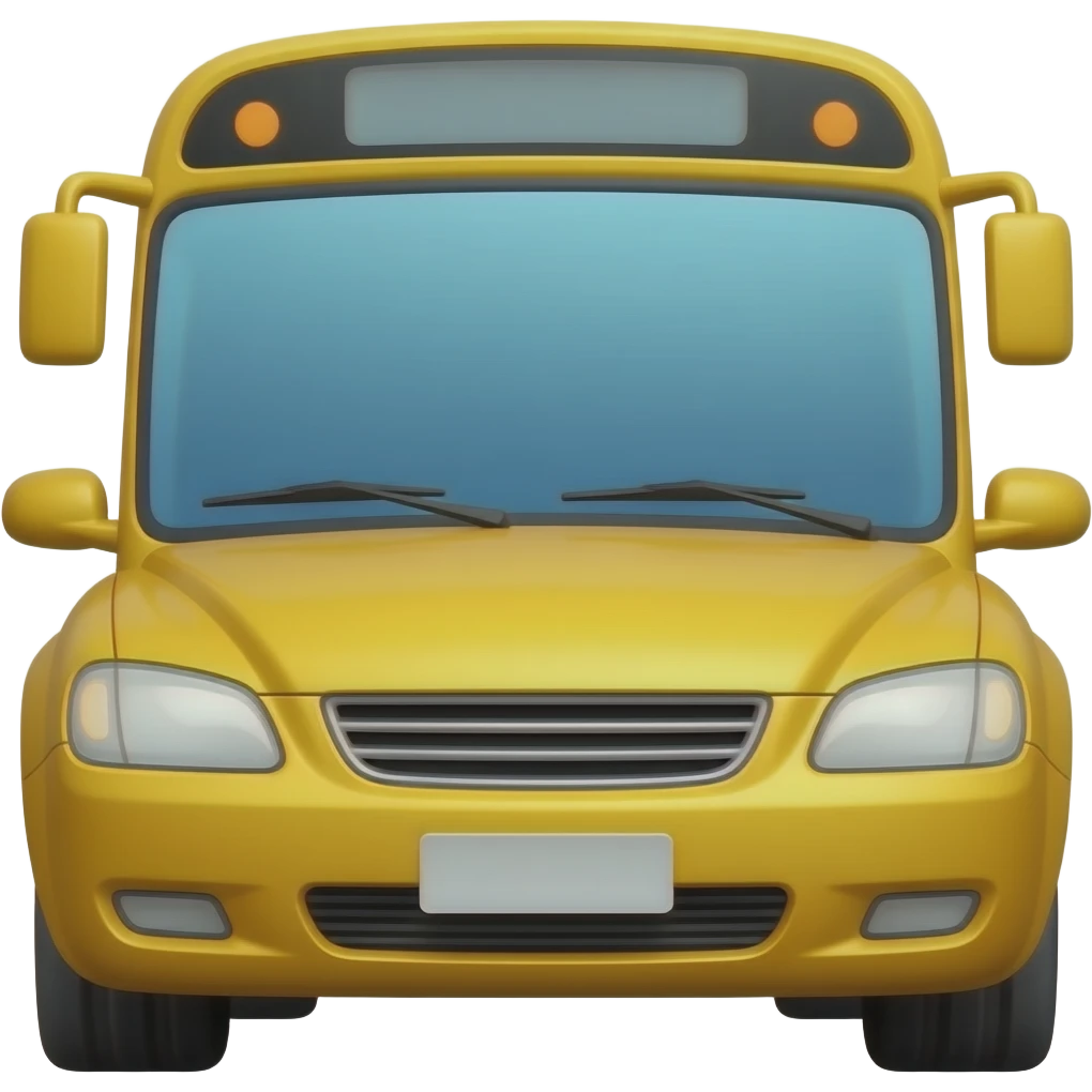 Bus Car emoji