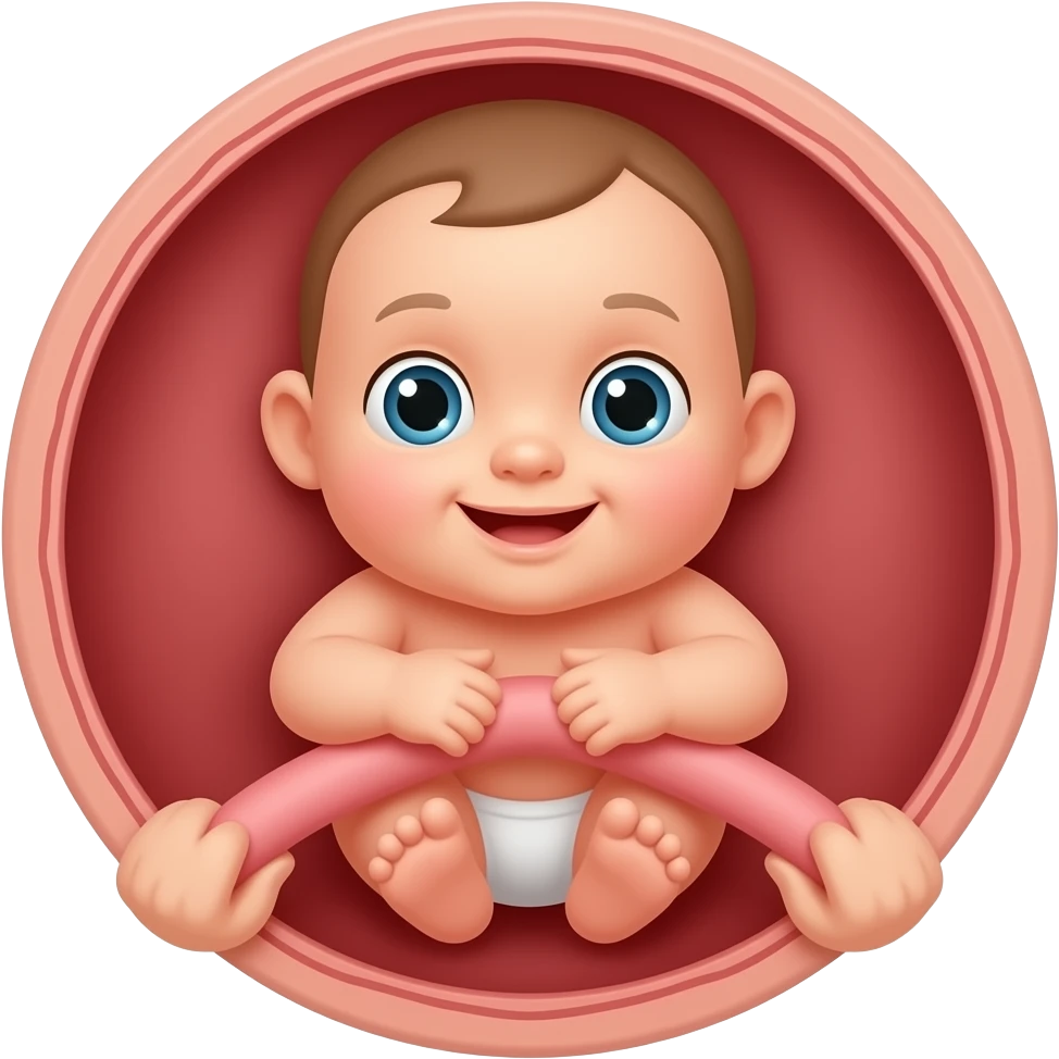 baby coming out emoji