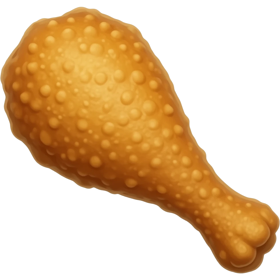 Fried Chicken Leg emoji