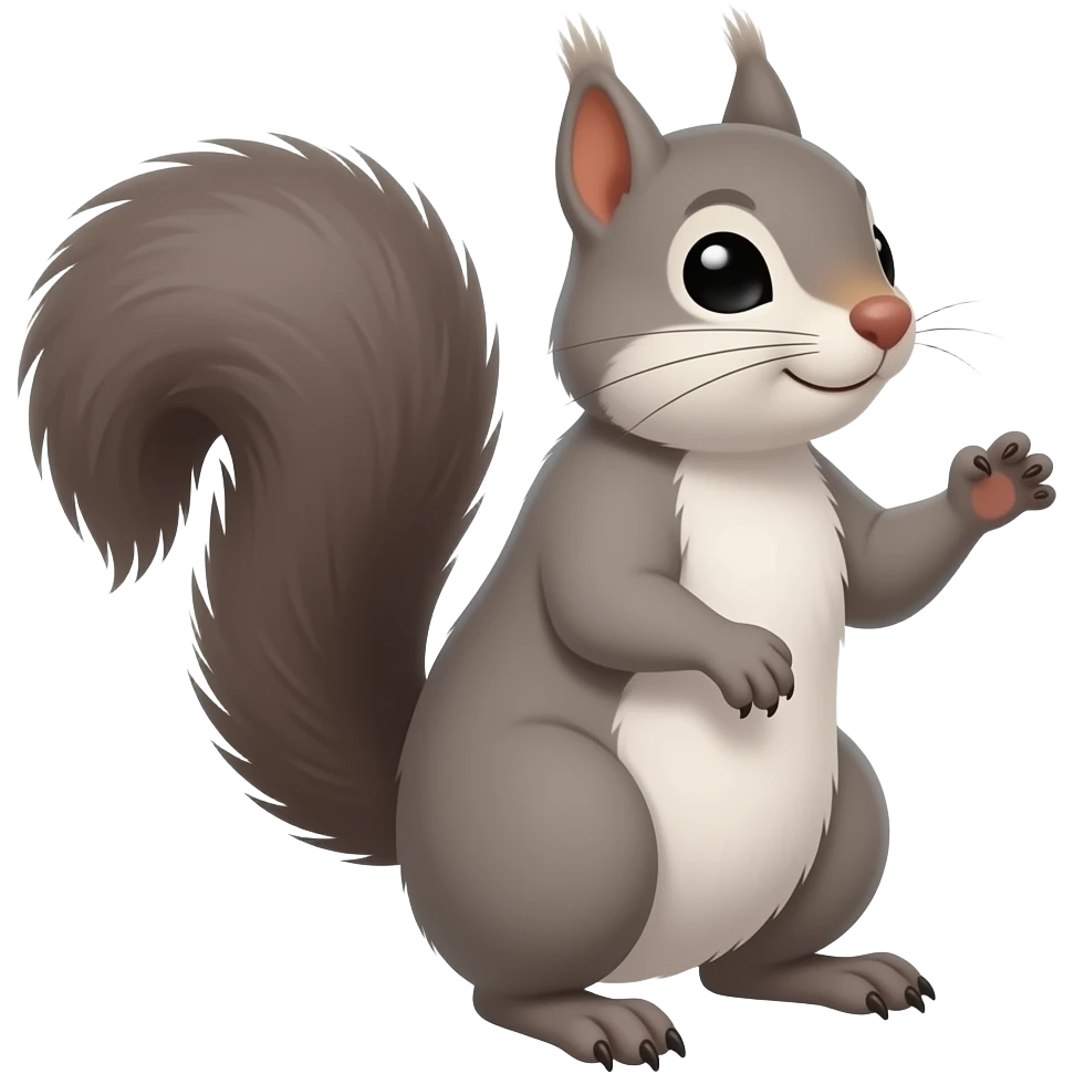 ouistiti  gris debout 2 patte  ouistiti emoji