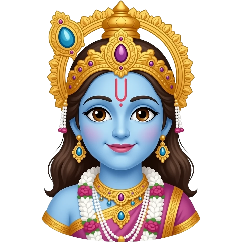 Radha Krishna emoji