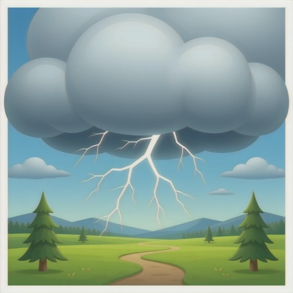 Storm emoji