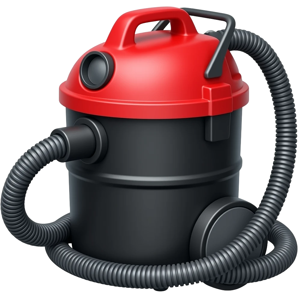 black and red shop vac 4 gallon emoji