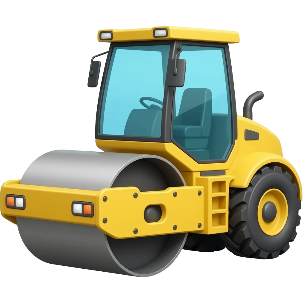 Road roller emoji