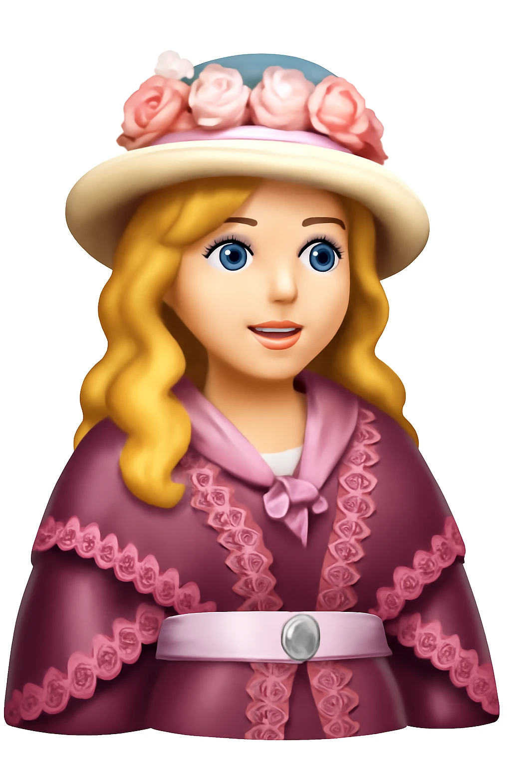 A 3D Apple-style emoji version of the uploaded image, preserving its colors, shapes, textures, and overall design, simplified into emoji form while keeping key details recognizable. Smooth glossy finish, soft shadows, high-quality render, minimal background emoji