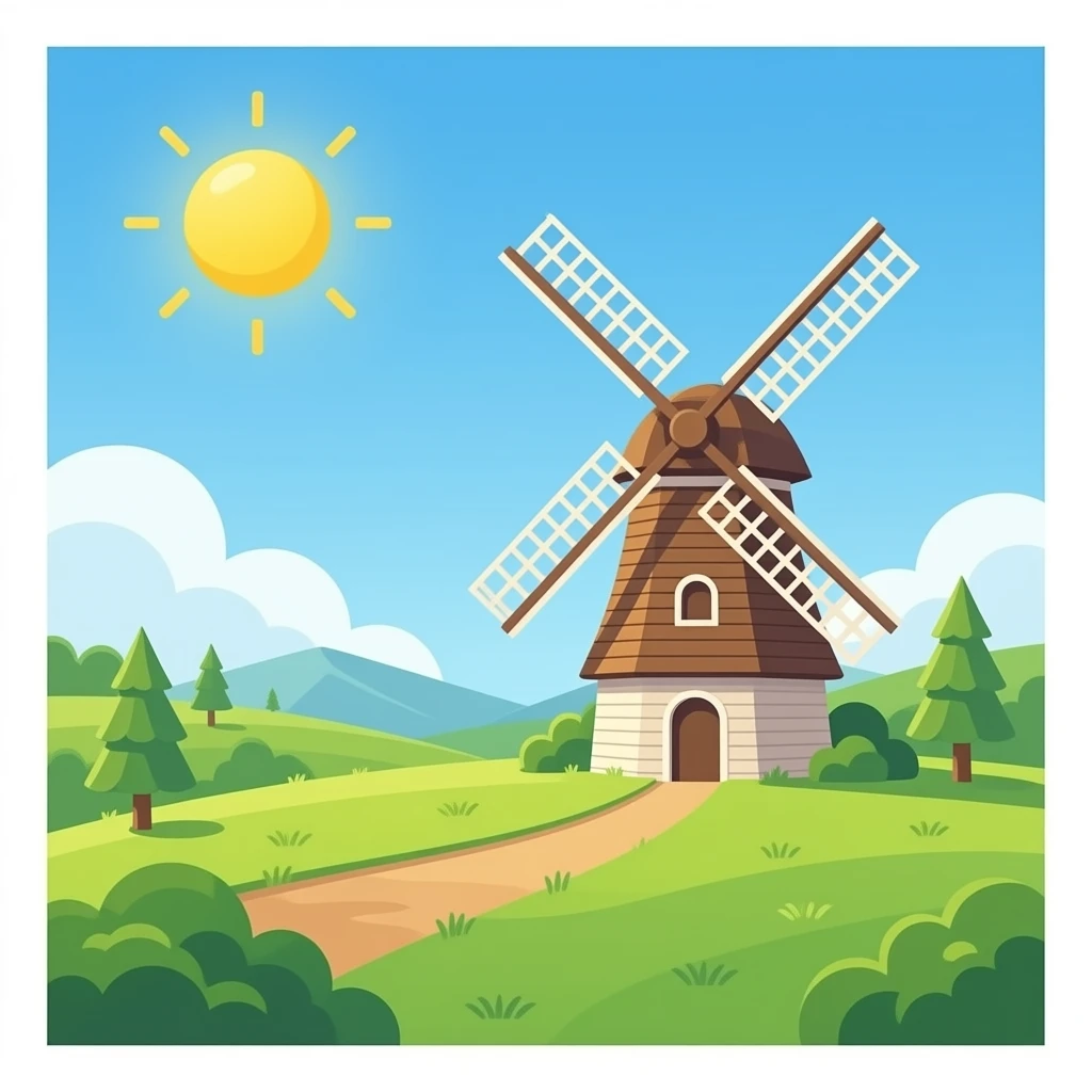 Windmill emoji