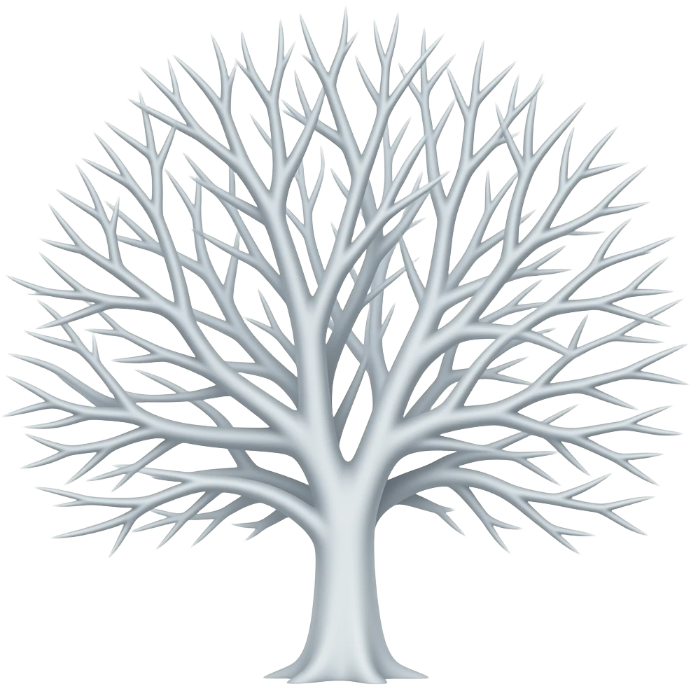 cinematic - white bare   tree emoji