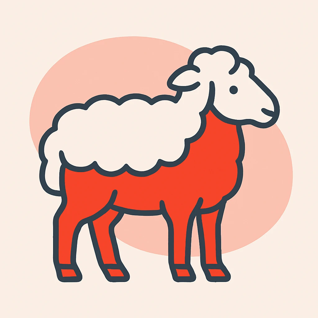 Sheep emoji