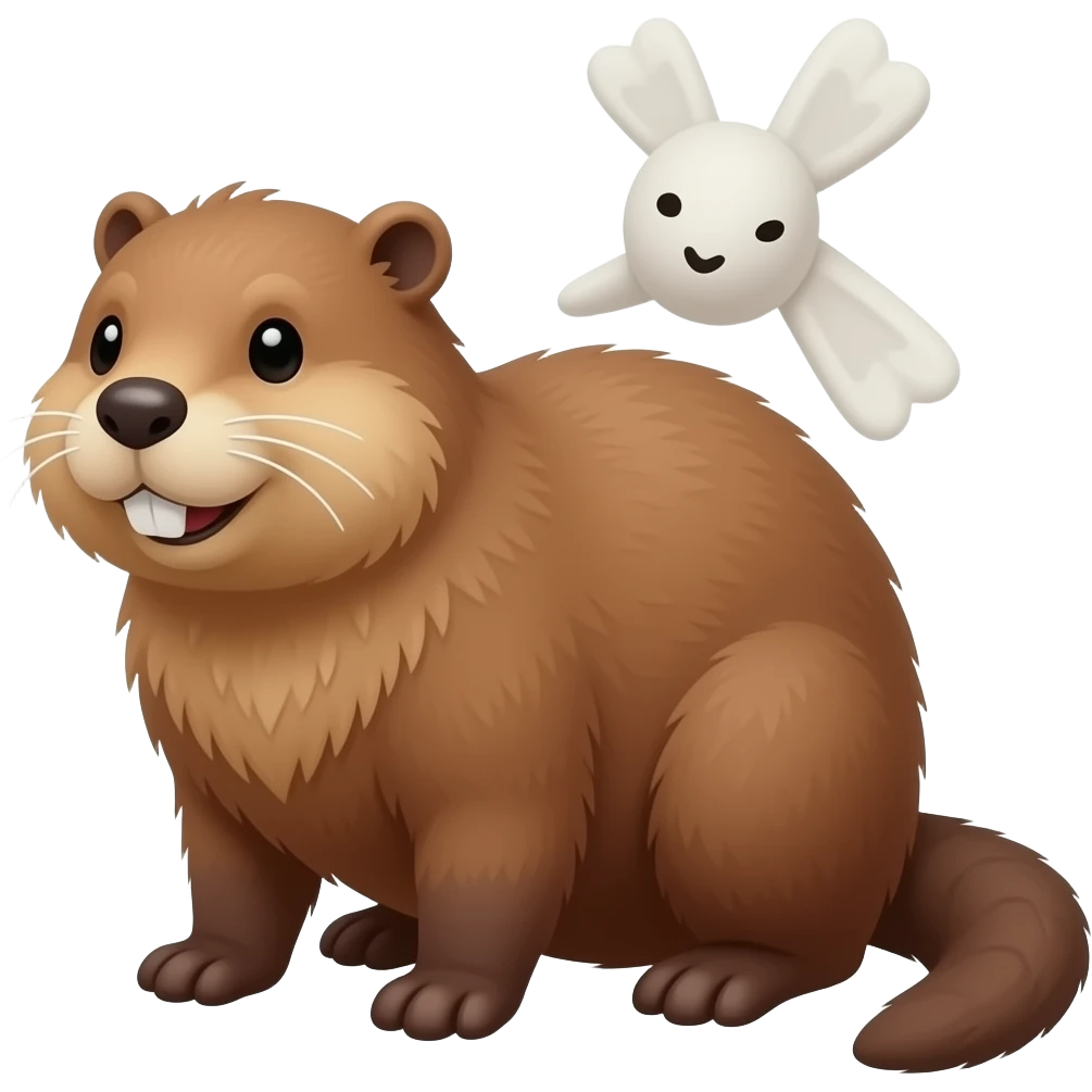beaver emoji