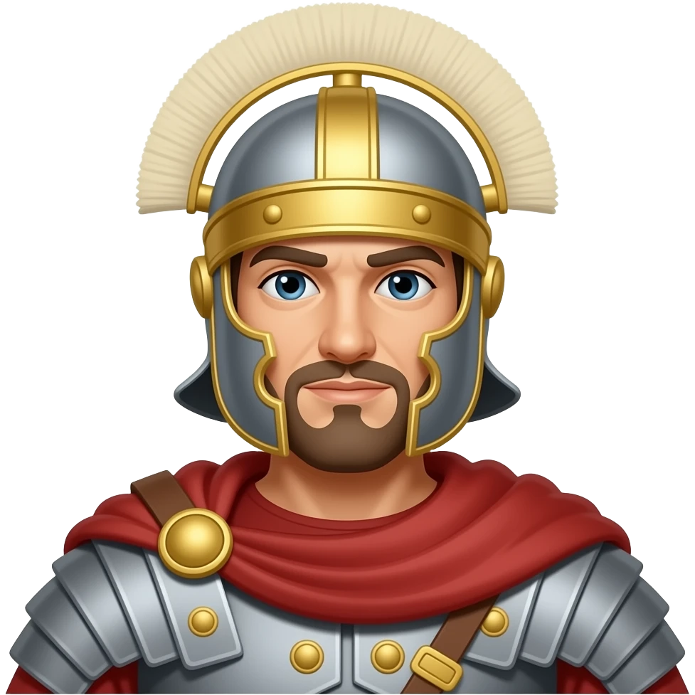 Un soldado romano emoji