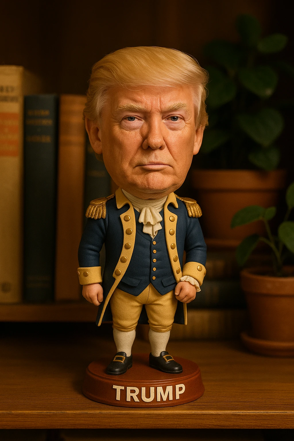 Трамп в образе Джорджа Вашингтона emoji