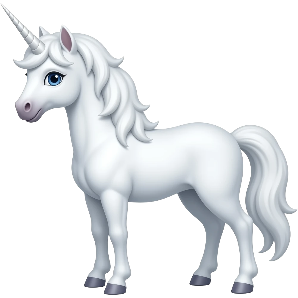 blue-eyed pegasus emoji