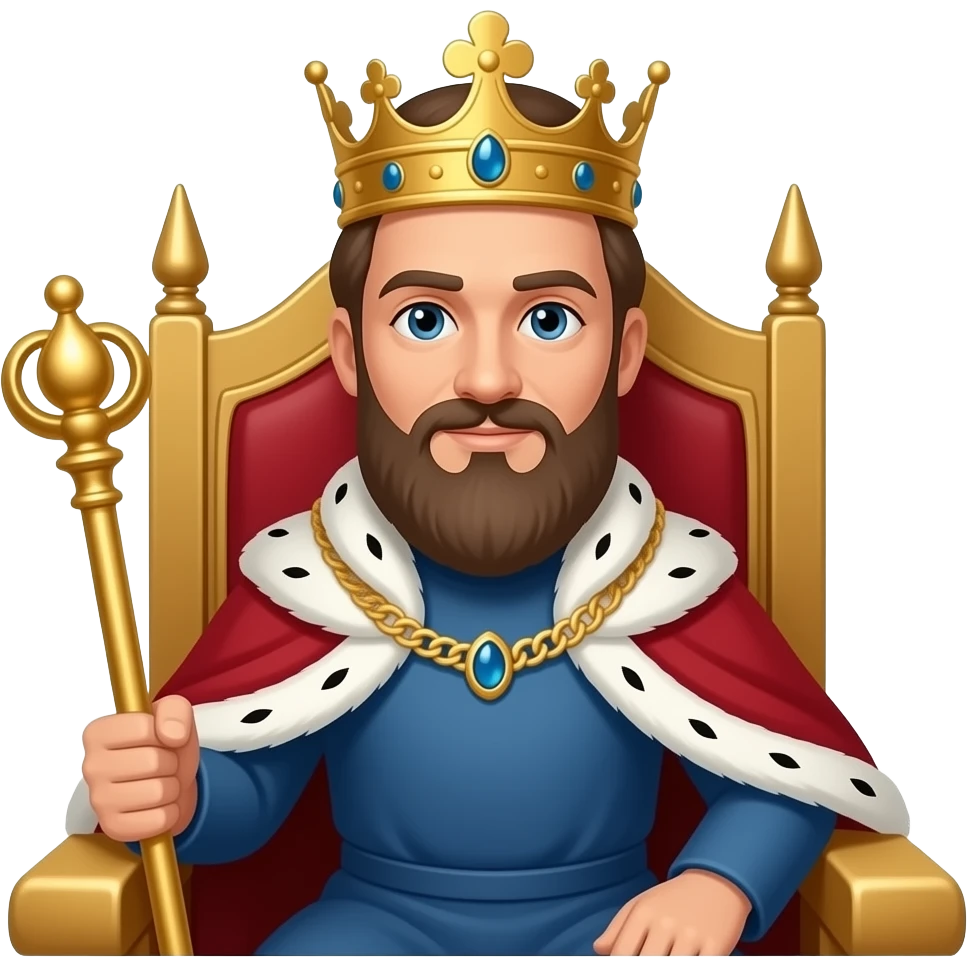 me as a king emoji