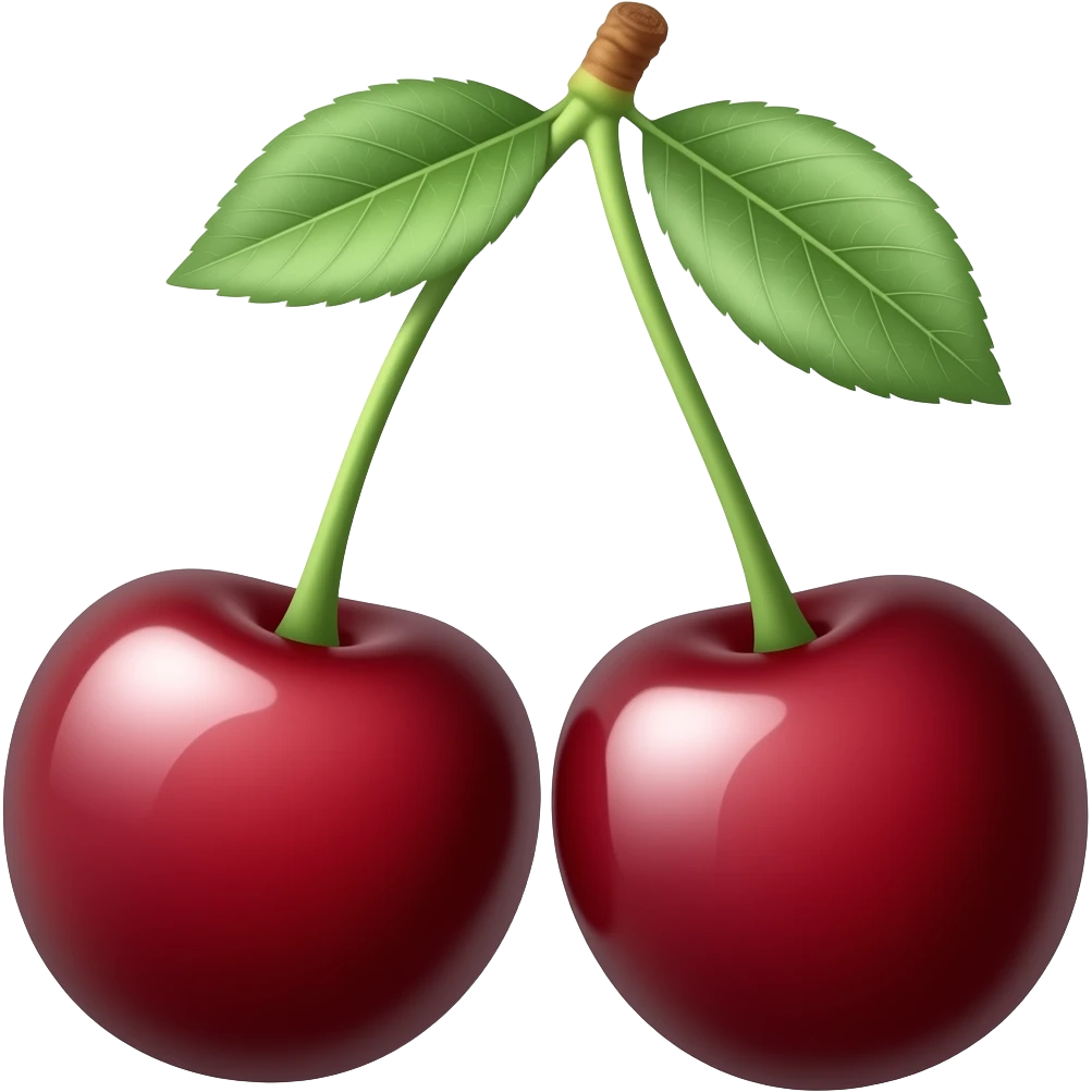 Cherries emoji