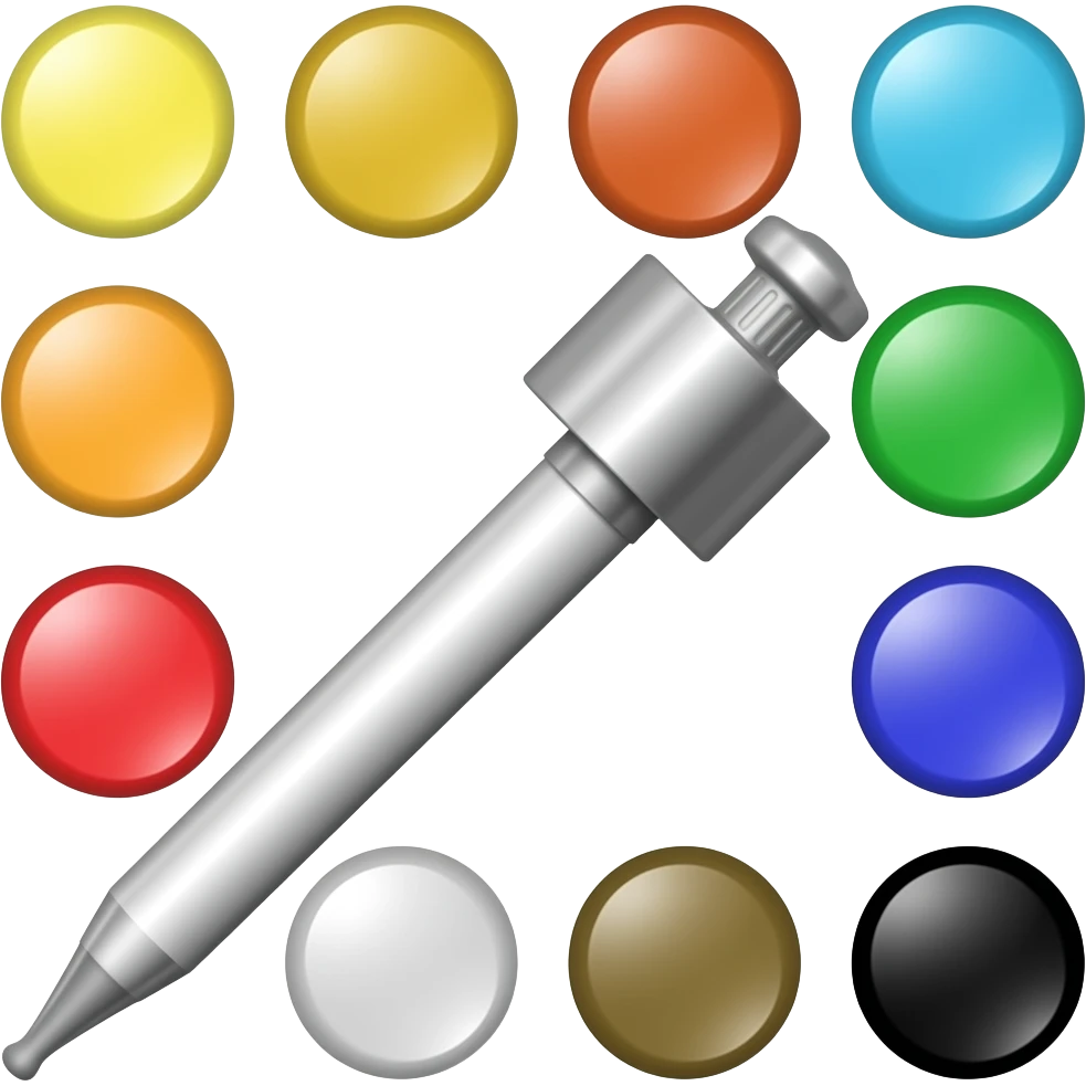 pipette color palette emoji