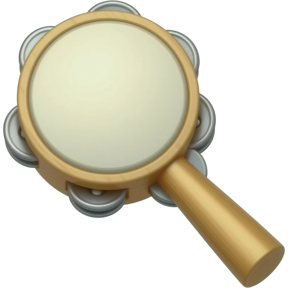 toy tambourine emoji
