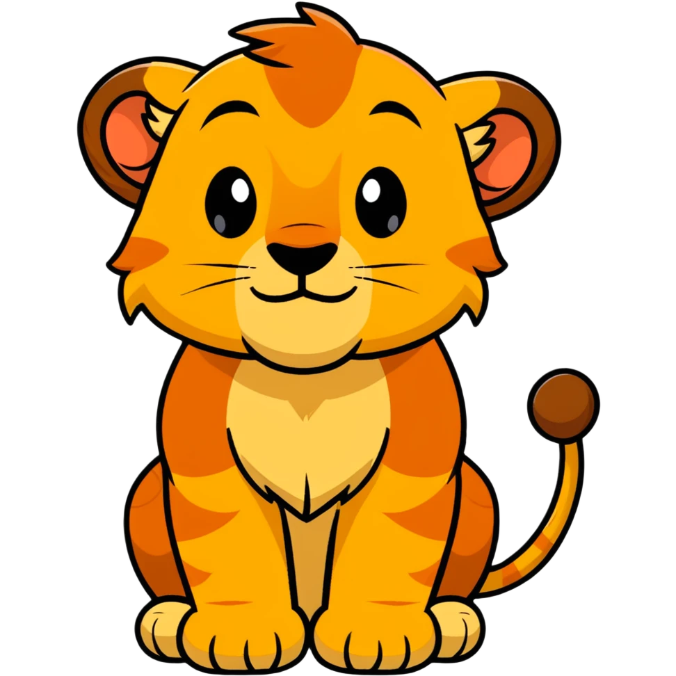 Simba from Disney emoji