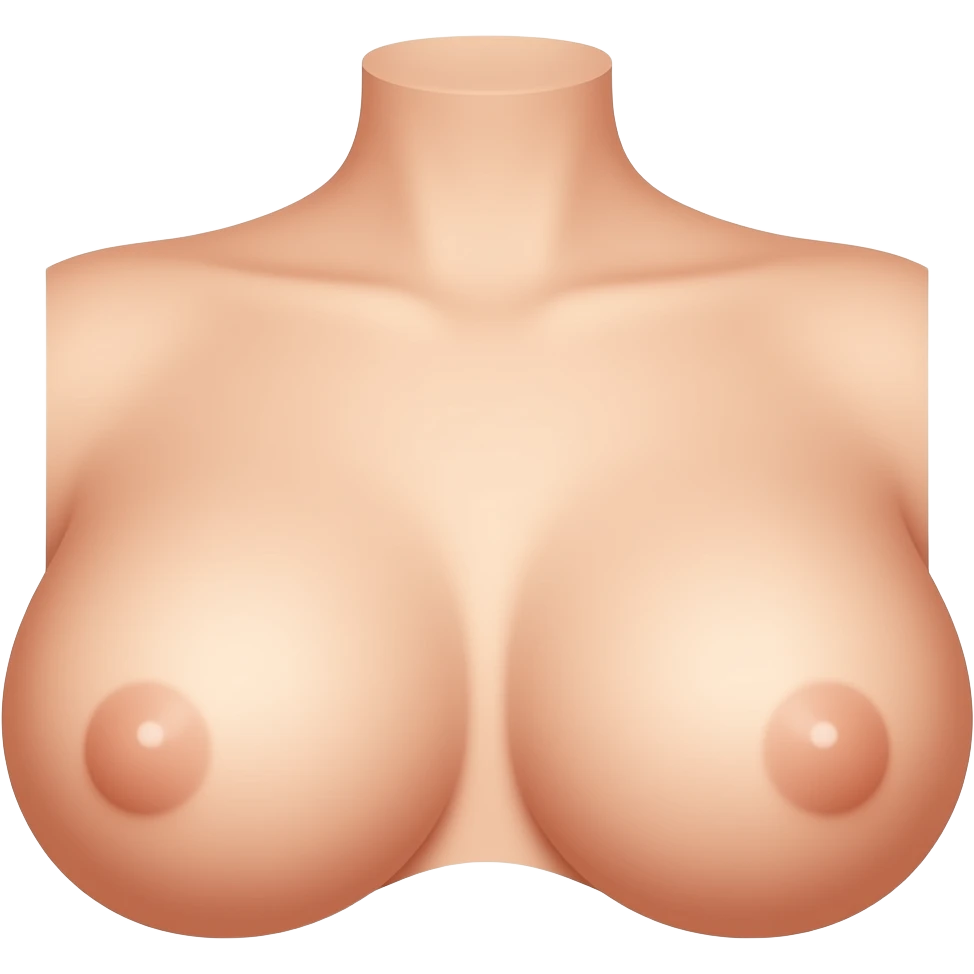 Nude boobs emoji iOS emoji