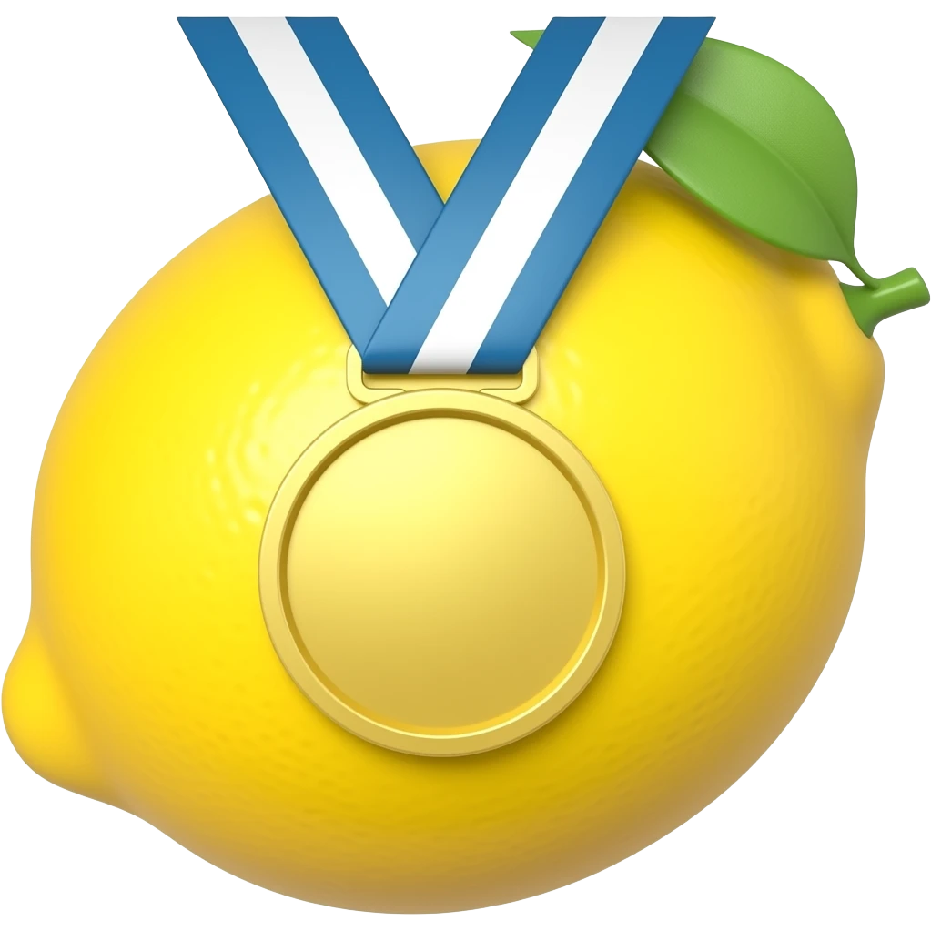 🍋 + 🥇 emoji