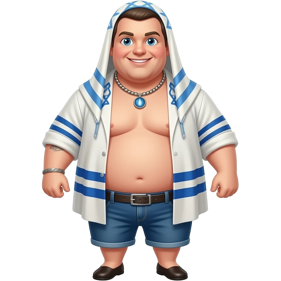 A fat Down syndrome Jewish stripper With buckteeth emoji