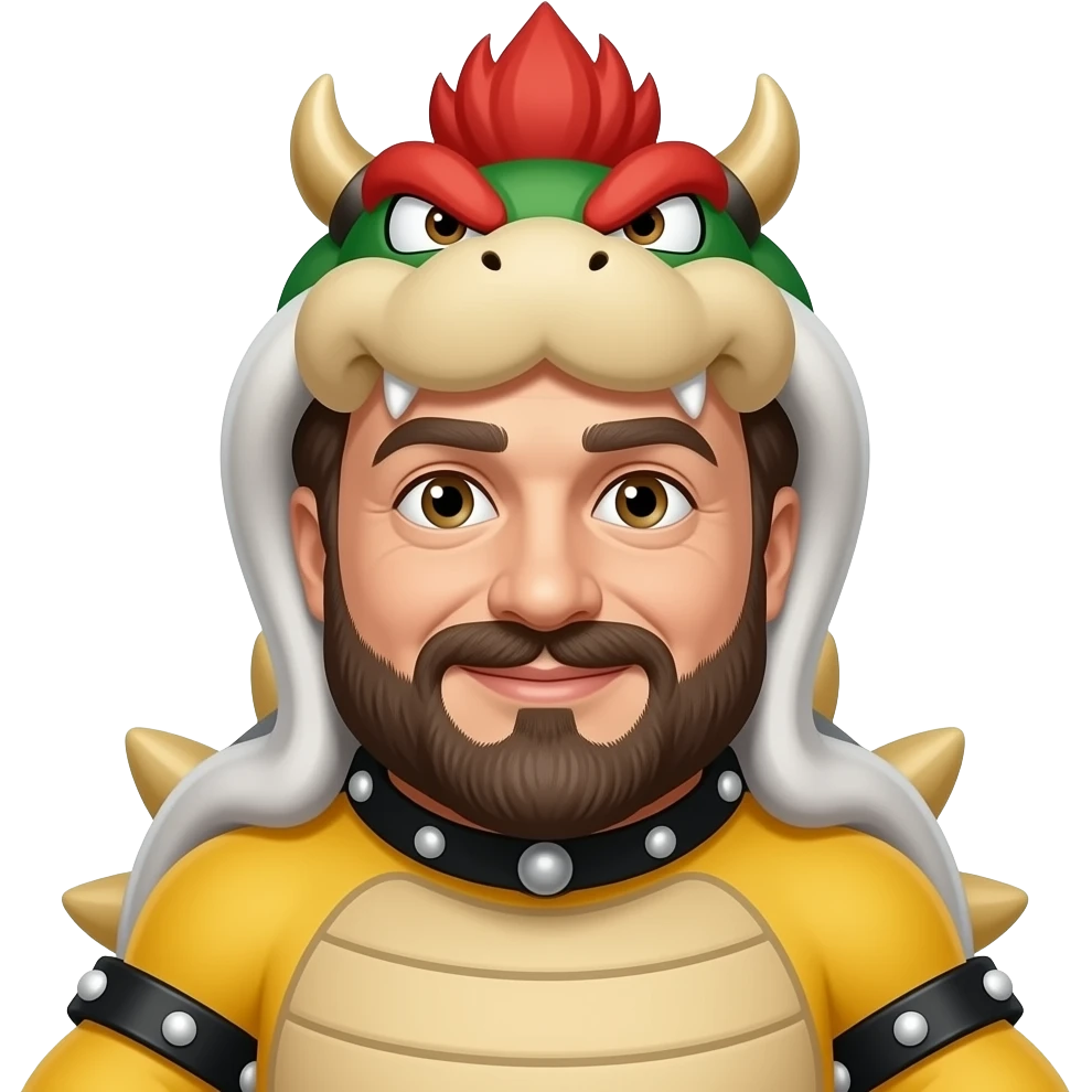 Jack black as bowser emoji