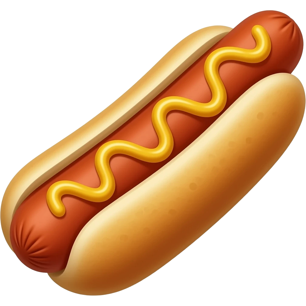 Corn dog with potato emoji