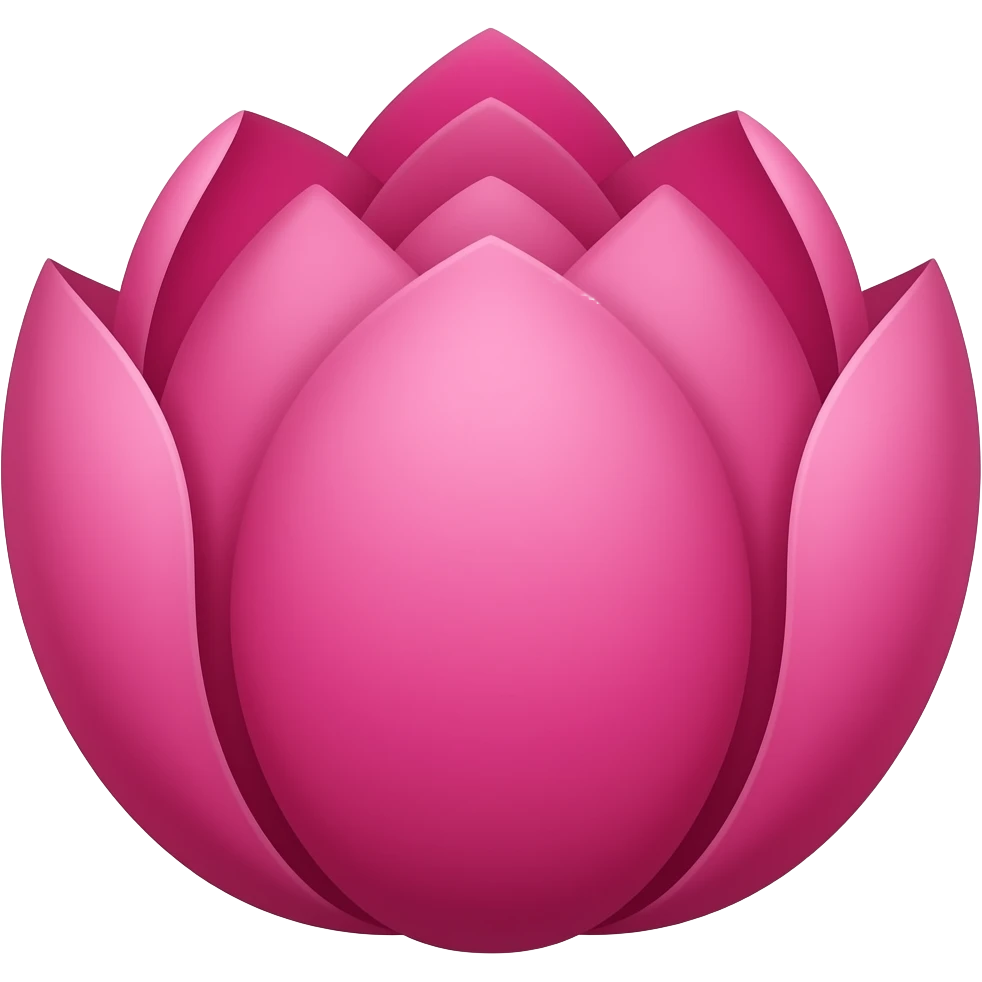In hd and more dark pinkish petals emoji