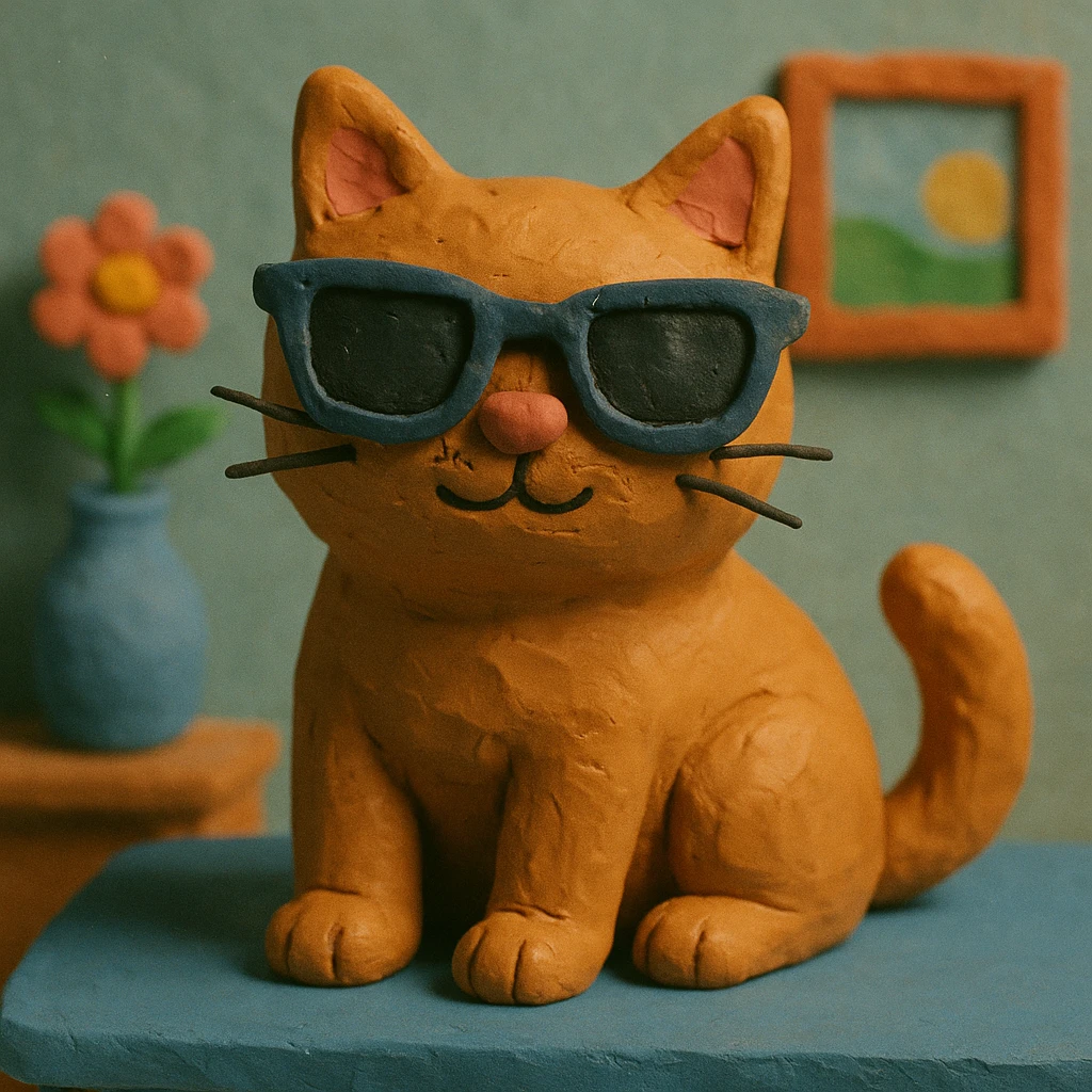cat wearing sunglasses emoji